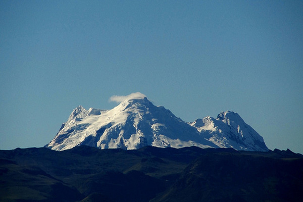 Antisana volcano in Ecuador