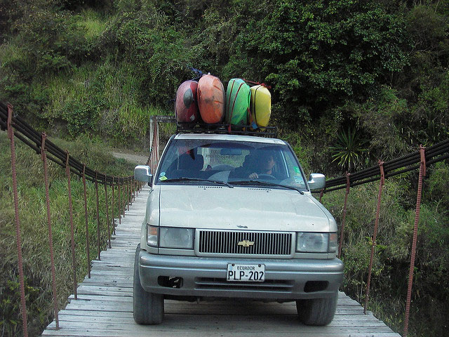 Driving in Ecuador