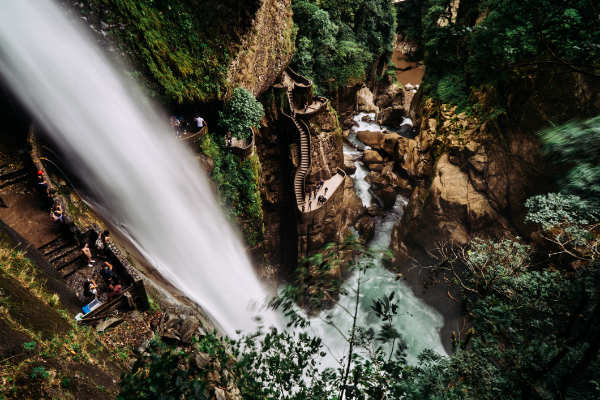 Ecuador waterfalls