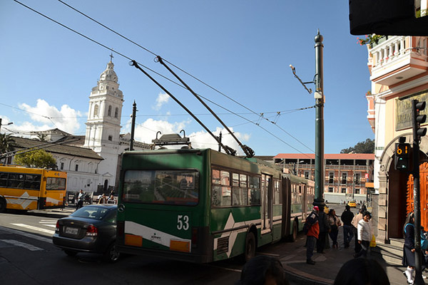 Quito public buses