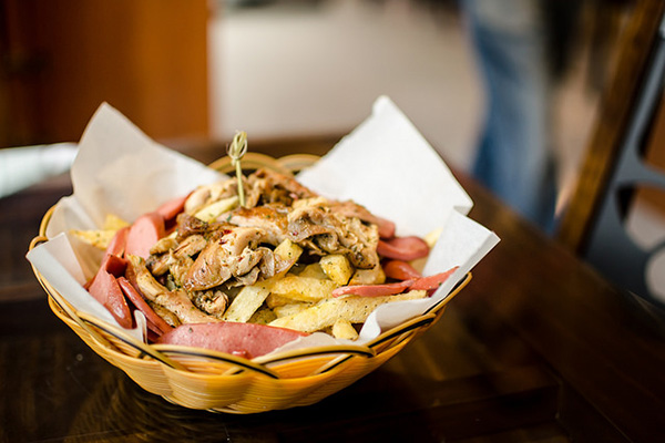 Street food markets in Quito