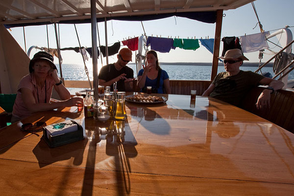 which boat to take to avoid seasickness